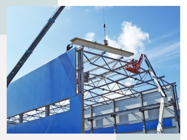 Монтаж сэндвич-панелей в Благовещенске