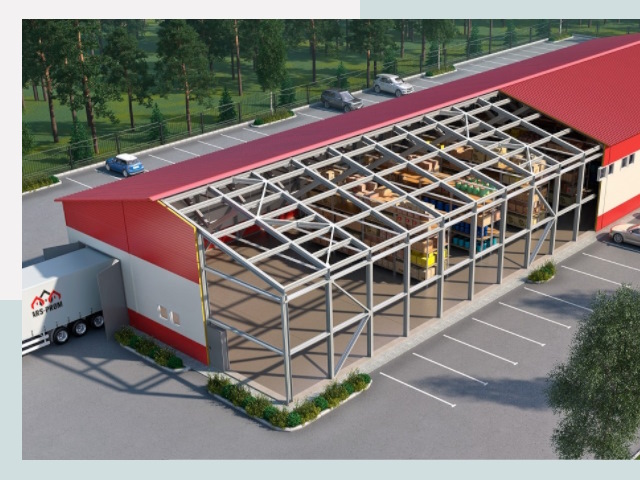 Проектирование ангаров в Благовещенске от 623 руб.