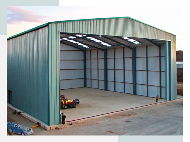 Строительство ангаров в Благовещенске